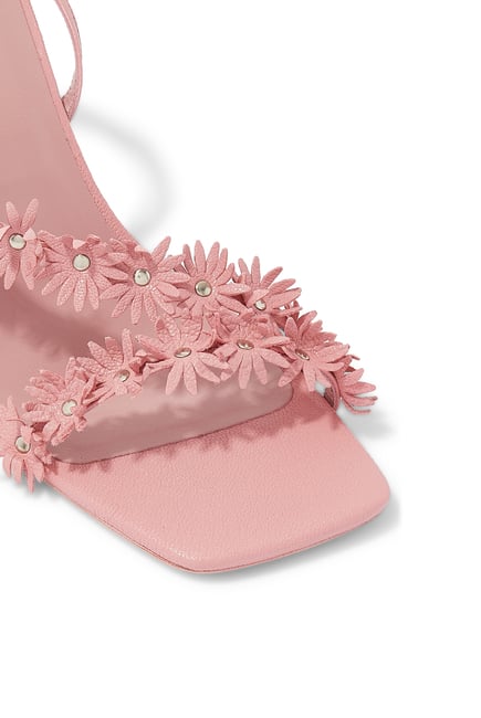 Poppy Flower Sandals